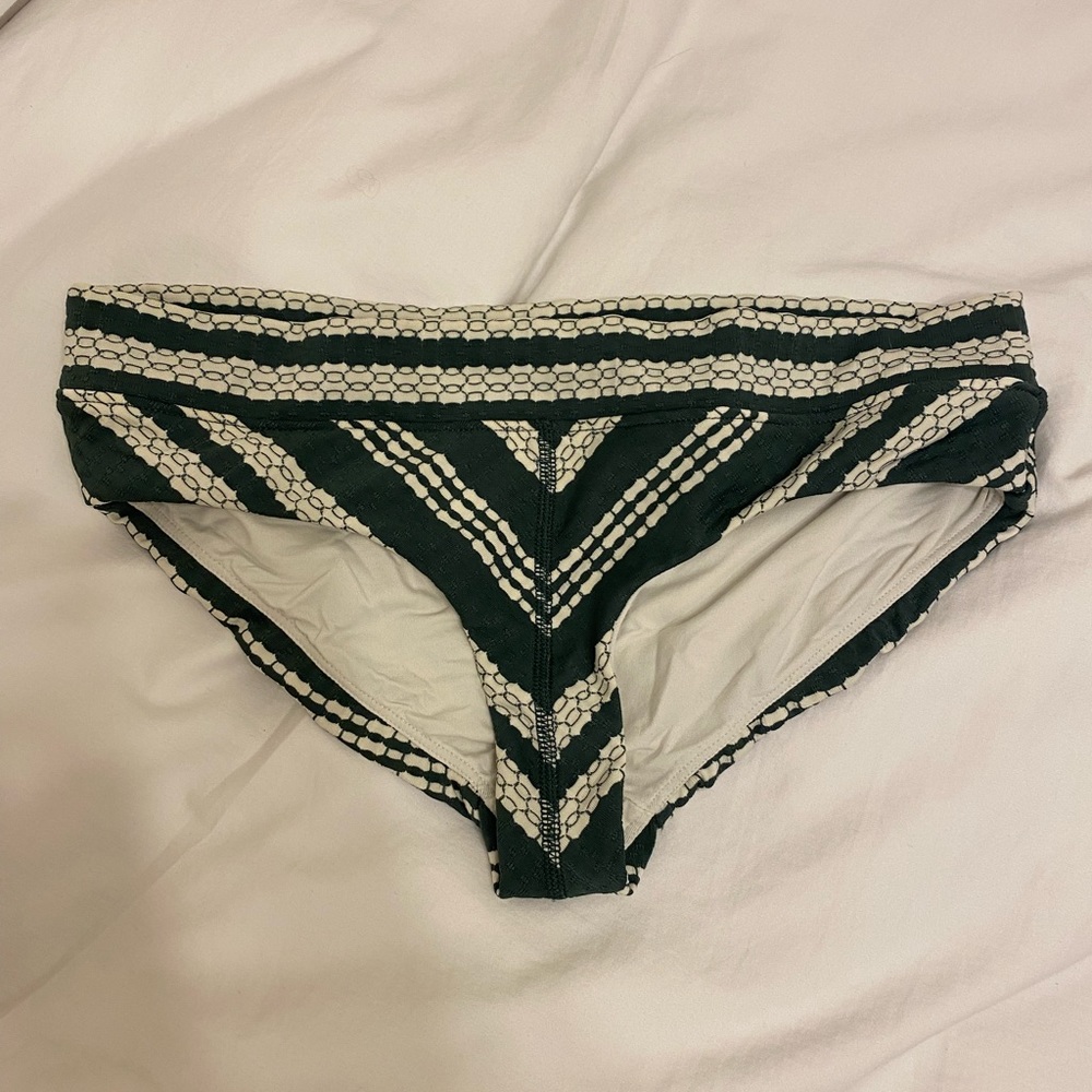 Robin Piccone Striped Hipster Bikini Bottom